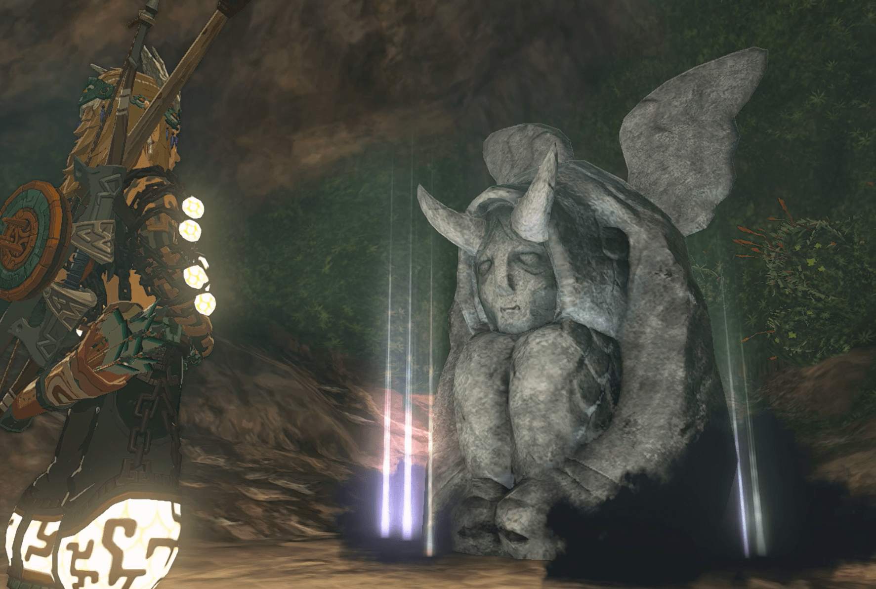 How to respec at the cursed statue in Zelda: Tears of the Kingdom