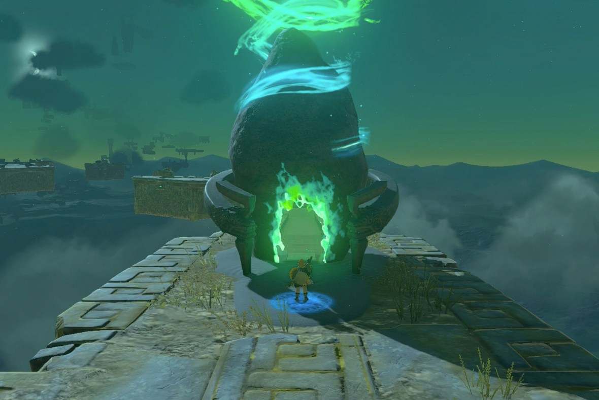 Taninoud Shrine location and East Hebra Sky Crystal walkthrough in Zelda: Tears of the Kingdom